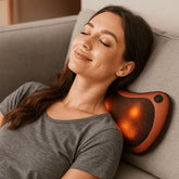 Almofada Massageadora Shiatsu 8 Esferas com Aquecimento – Alívio Instantâneo