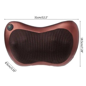 Almofada Massageadora Shiatsu 8 Esferas com Aquecimento – Alívio Instantâneo