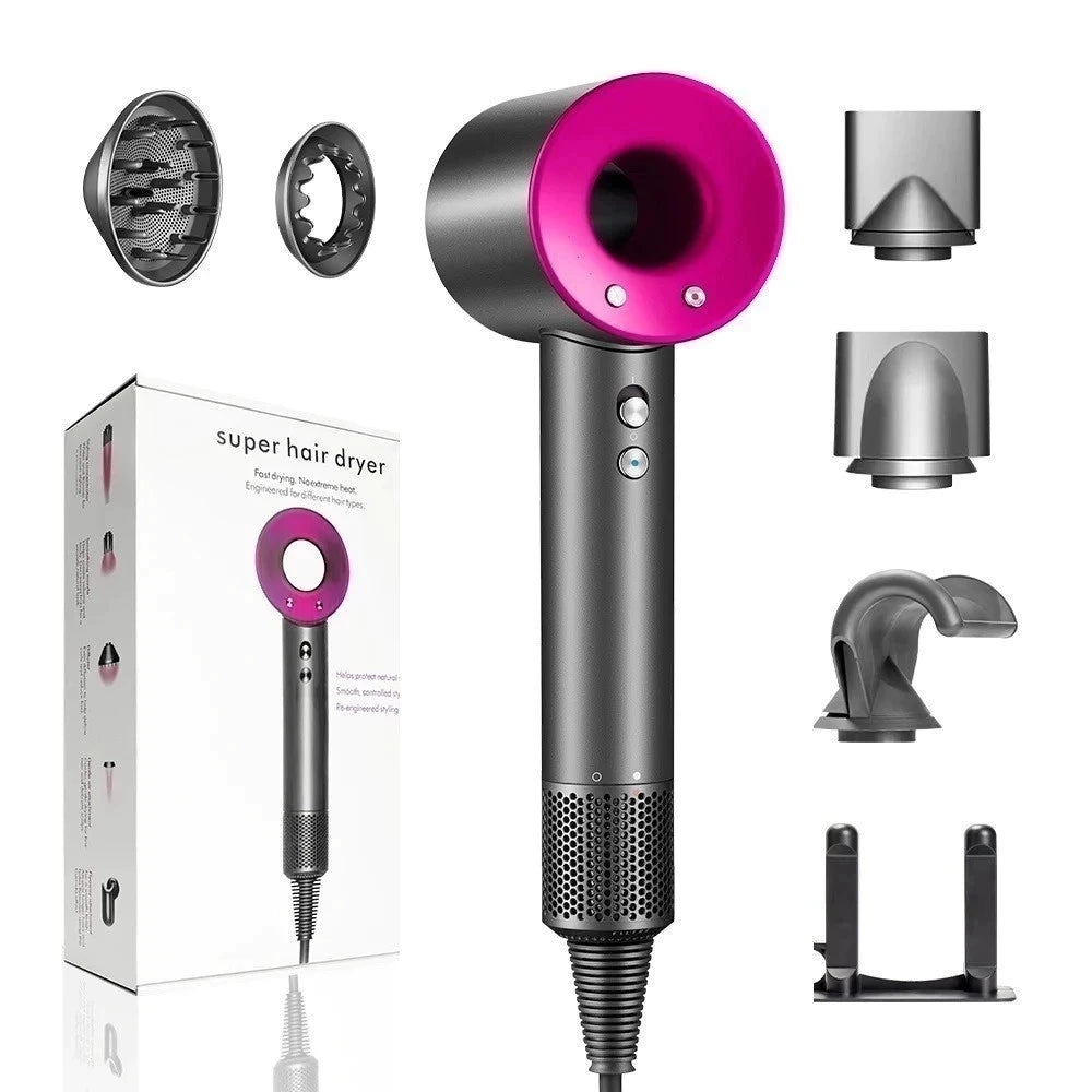 Secador Iônico Profissional – Seca Rápido e Elimina Frizz