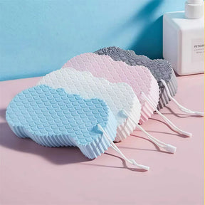 Kit 4 Esponjas Esfoliantes Corporais – Remove Pele Morta Sem Dor