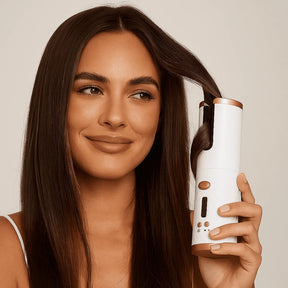 Modelador Automático Sem Fio – Cachos Perfeitos em Minutos