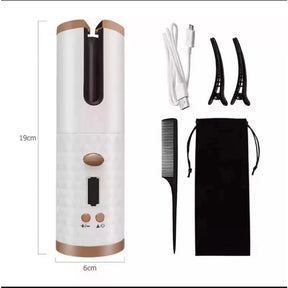 Modelador Automático Sem Fio – Cachos Perfeitos em Minutos